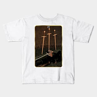 Four of Swords Kids T-Shirt